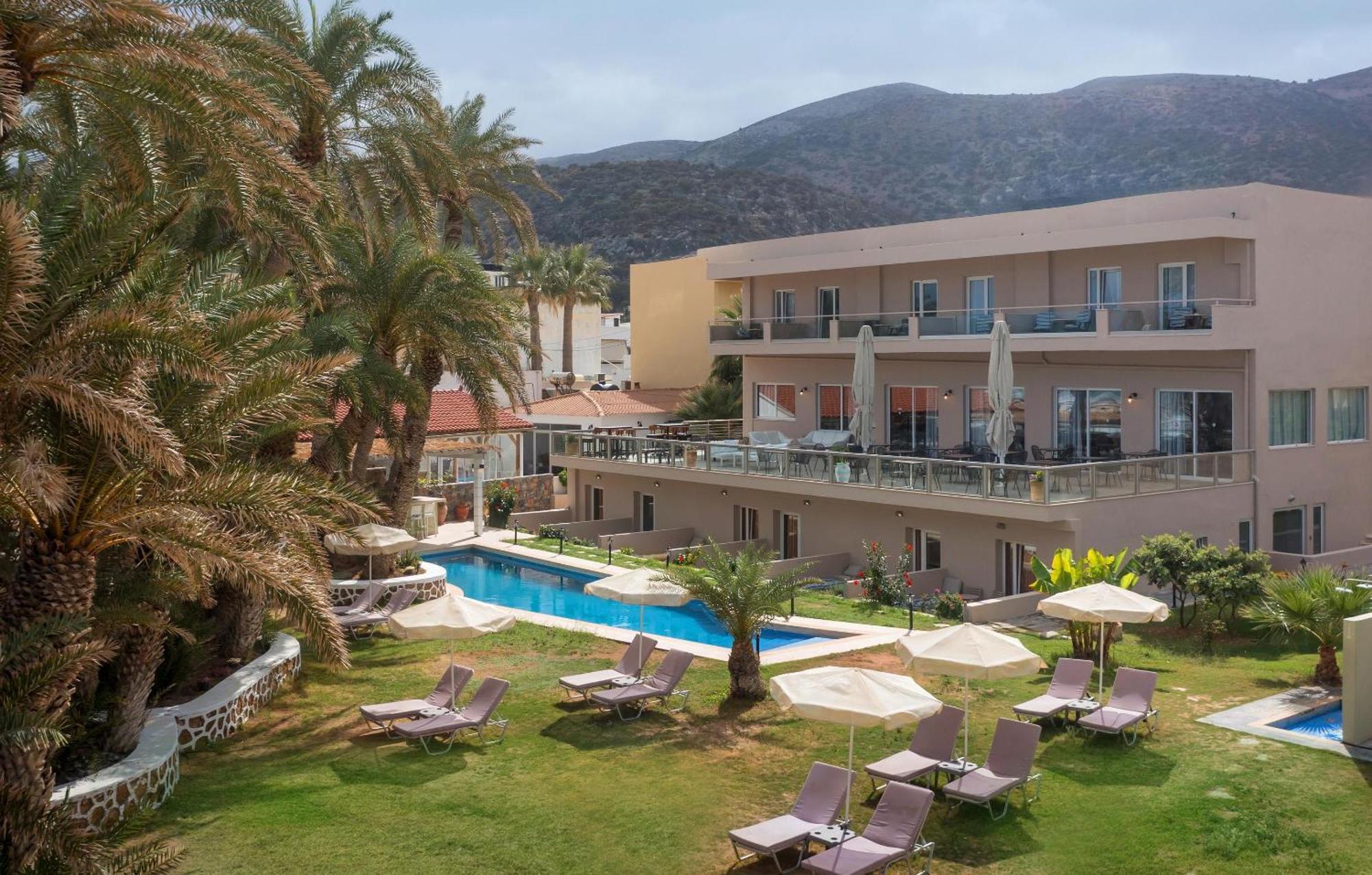Zeus Hotels Palm Beach Stalida Exterior photo